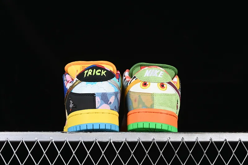 All categories Nk SB Dunk series Nk SB Dunk Low low-top sneakers Nk SB Dunk Low Pro QS "What Thepaul" element style stitching SB low-top casual sneakers DM0807-600